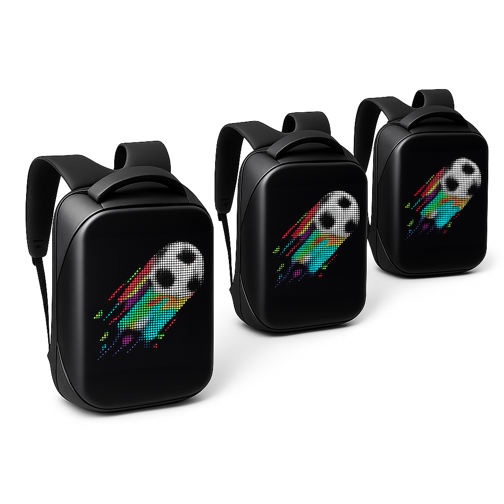 PixelPro Backpack: La Mochila que Habla por Ti
