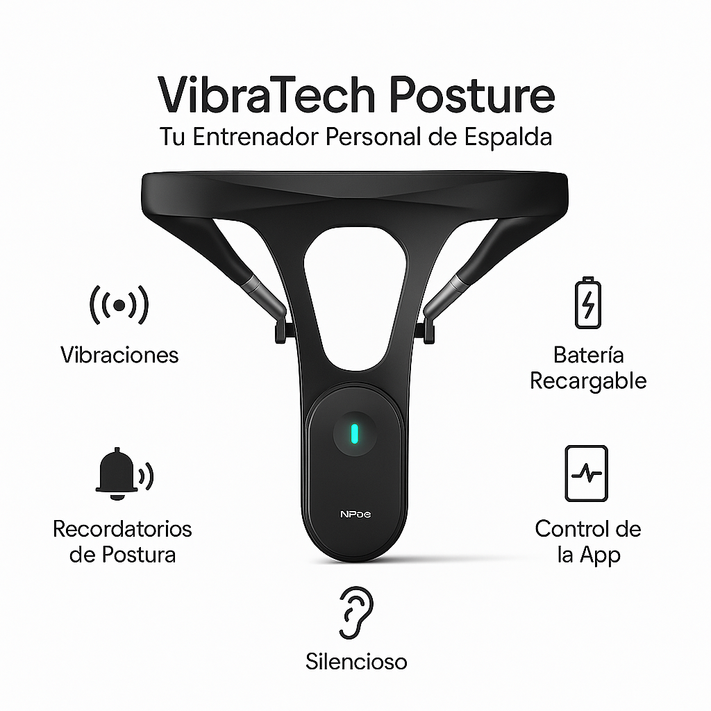 VibraTech Posture: Tu Entrenador Personal de Espalda