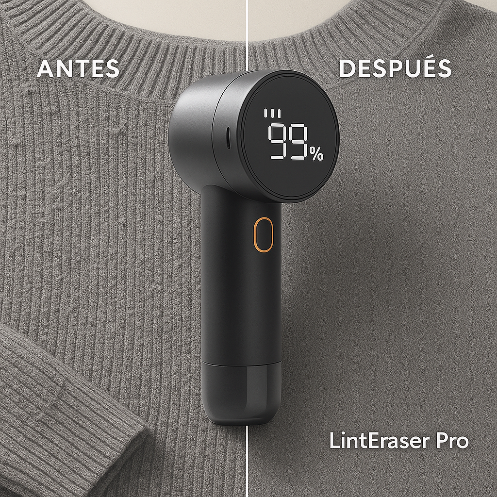 LintEraser Pro: Renovador de Telas Eléctrico