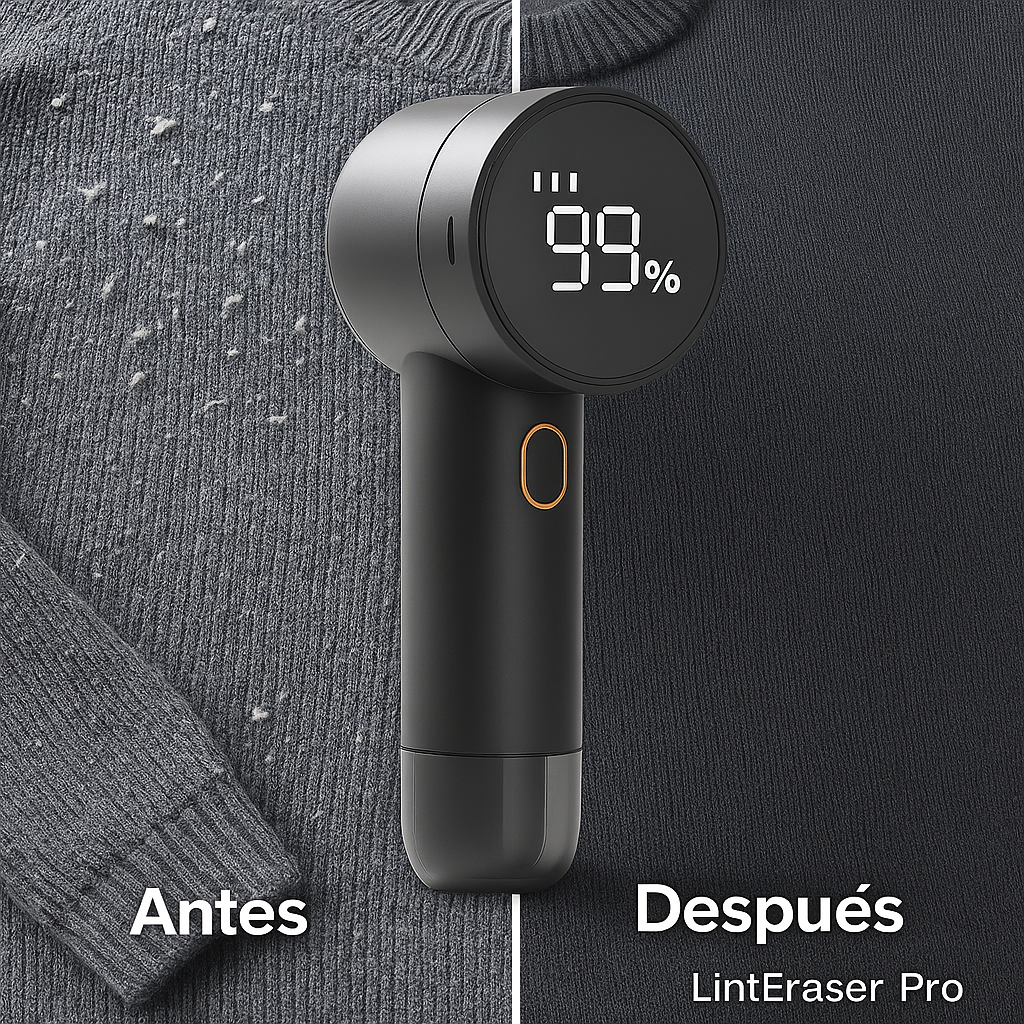 LintEraser Pro: Renovador de Telas Eléctrico