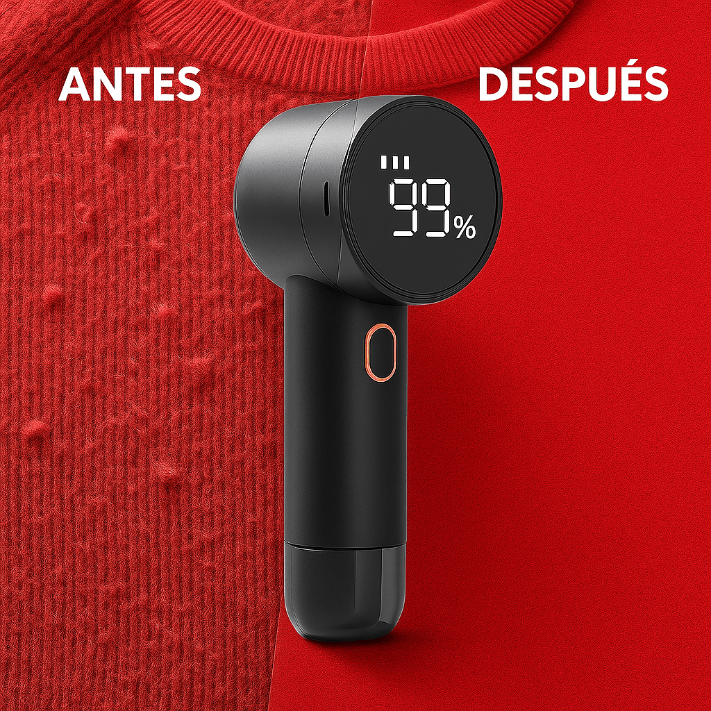 LintEraser Pro: Renovador de Telas Eléctrico - TuAliado Homeplus