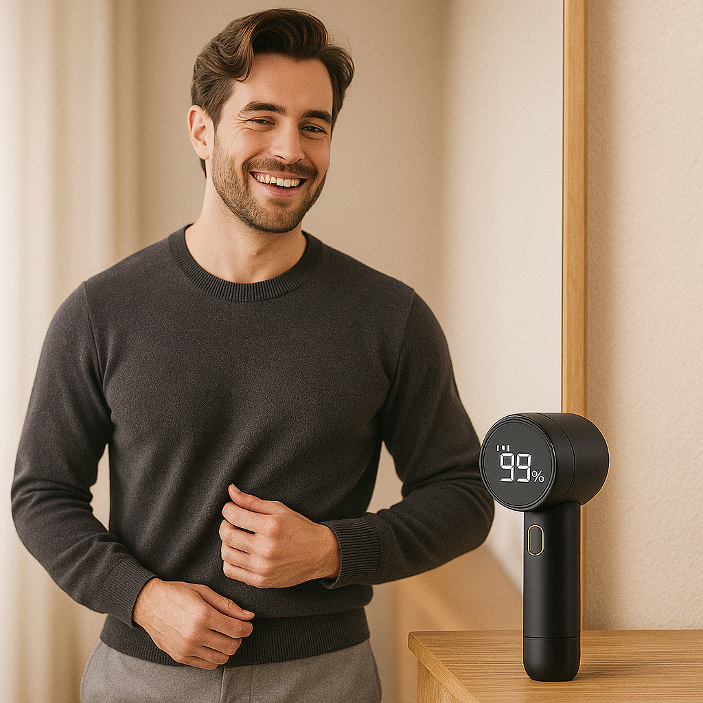 LintEraser Pro: Renovador de Telas Eléctrico