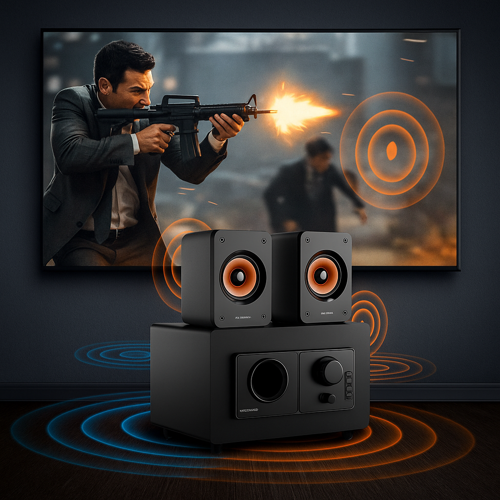 Subwoofer Bluetooth Multimedia altavoz 2.1