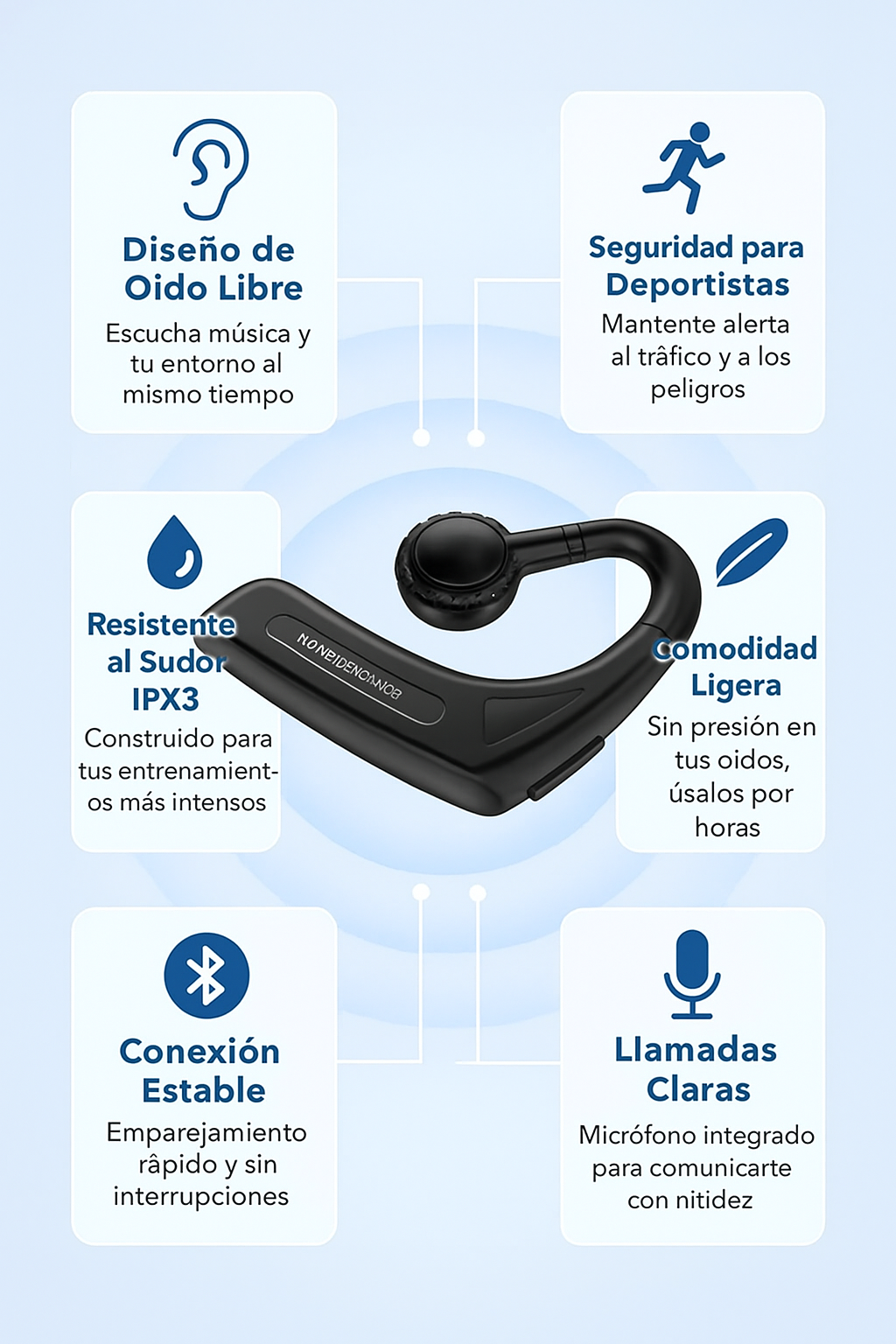 Audífonos de Conducción Ósea: Escucha tu Música sin Desconectarte del Mundo