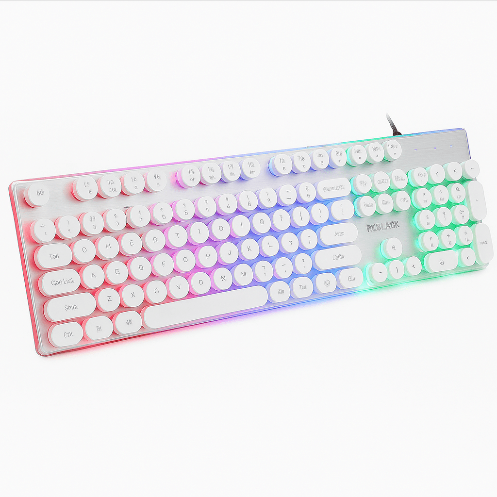 Retrokey: Teclado Mecánico Steampunk - TuAliado Homeplus