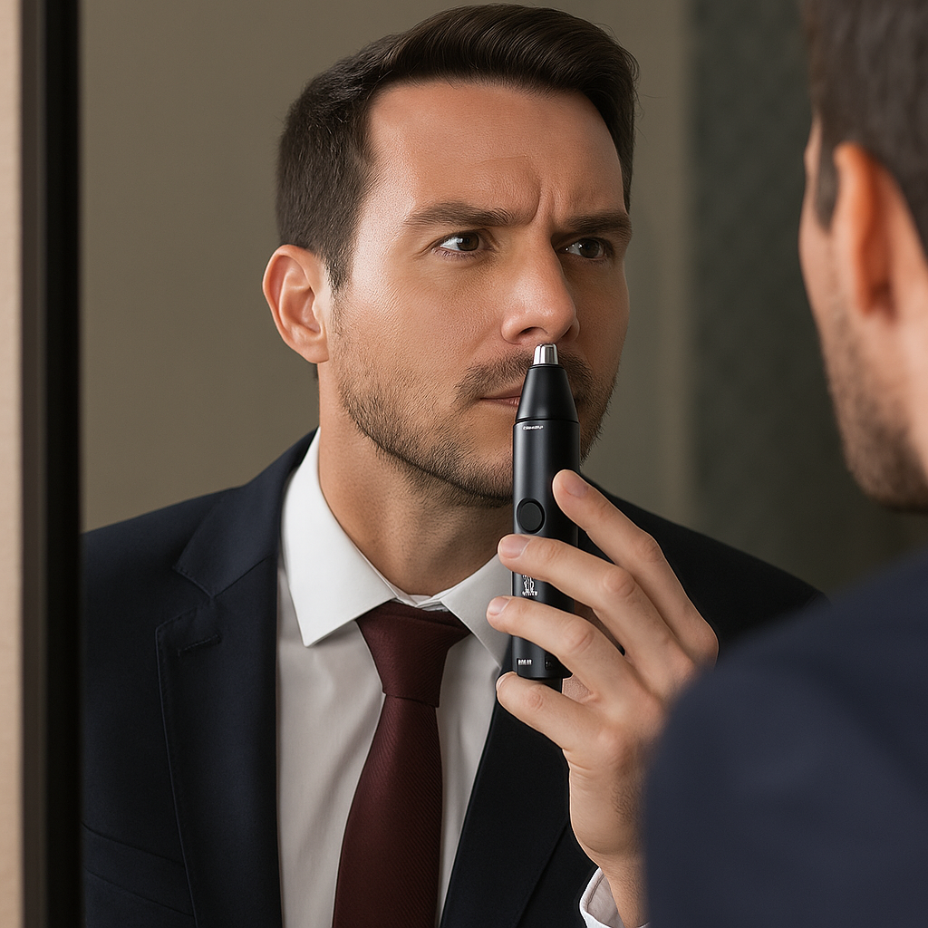 Recortadora de Vello Nasal NASAL9009: ¡Precisión, Comodidad y Confianza en Segundos!