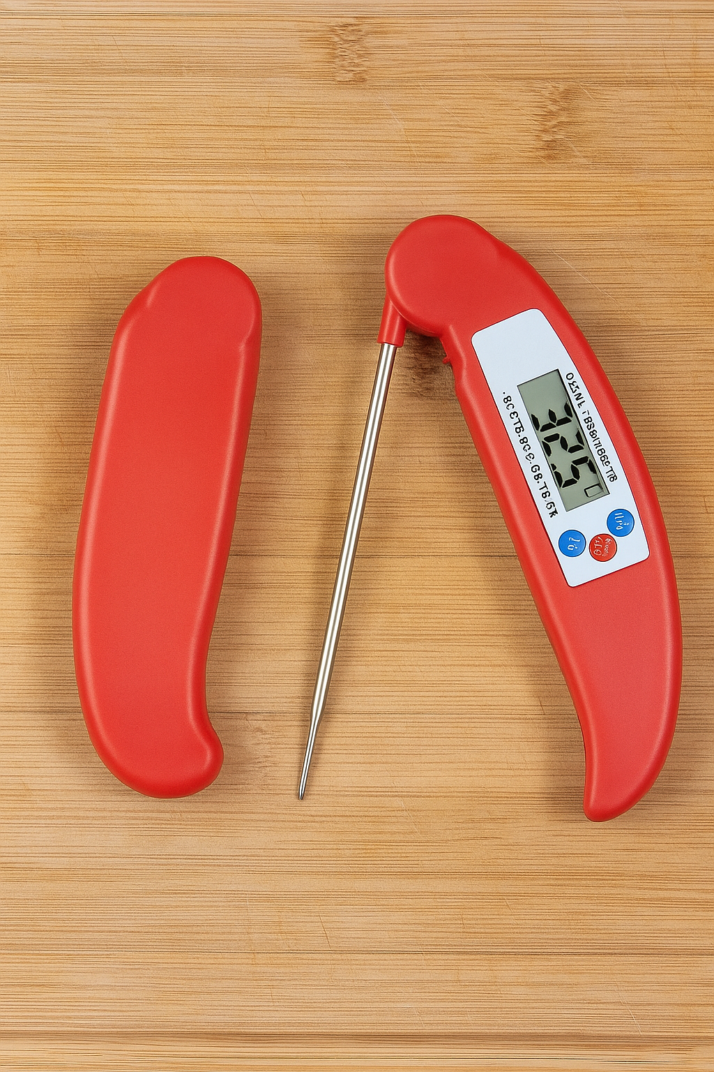 ChefTemp Digital Plegable: ¡La Temperatura Perfecta al Instante!