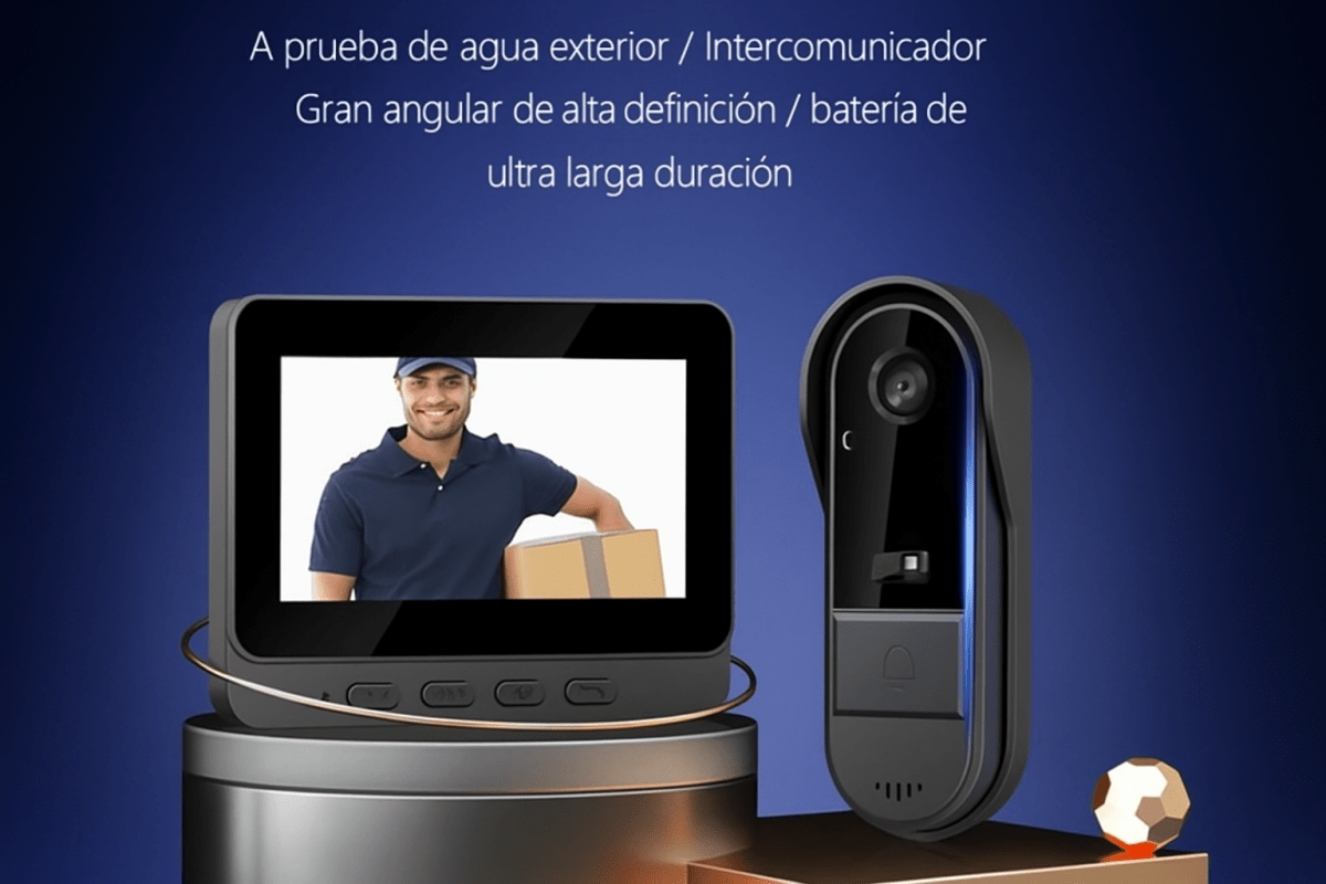 Videoportero Inteligente WiFi: Tu Ojo Vigilante en la Puerta Principal - TuAliado Homeplus
