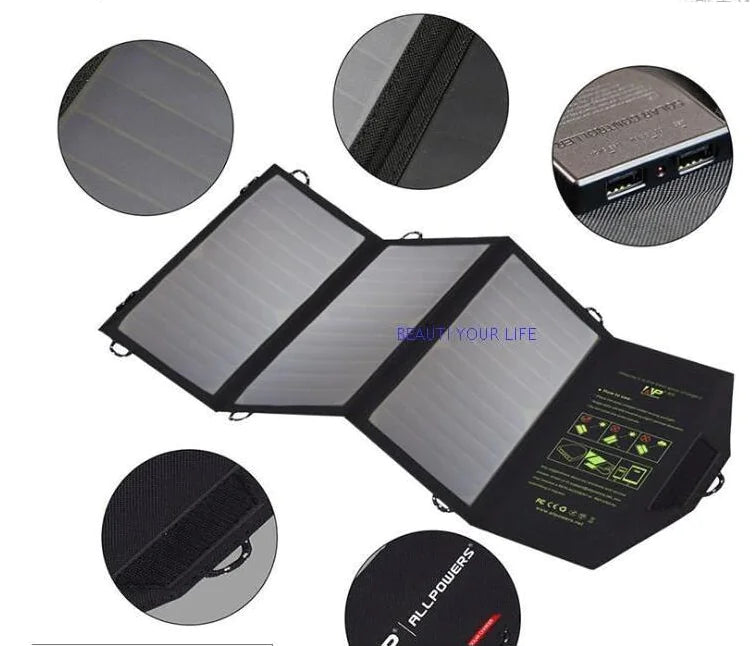 Cargador Solar Portátil: Energía Infinita para tus Aventuras