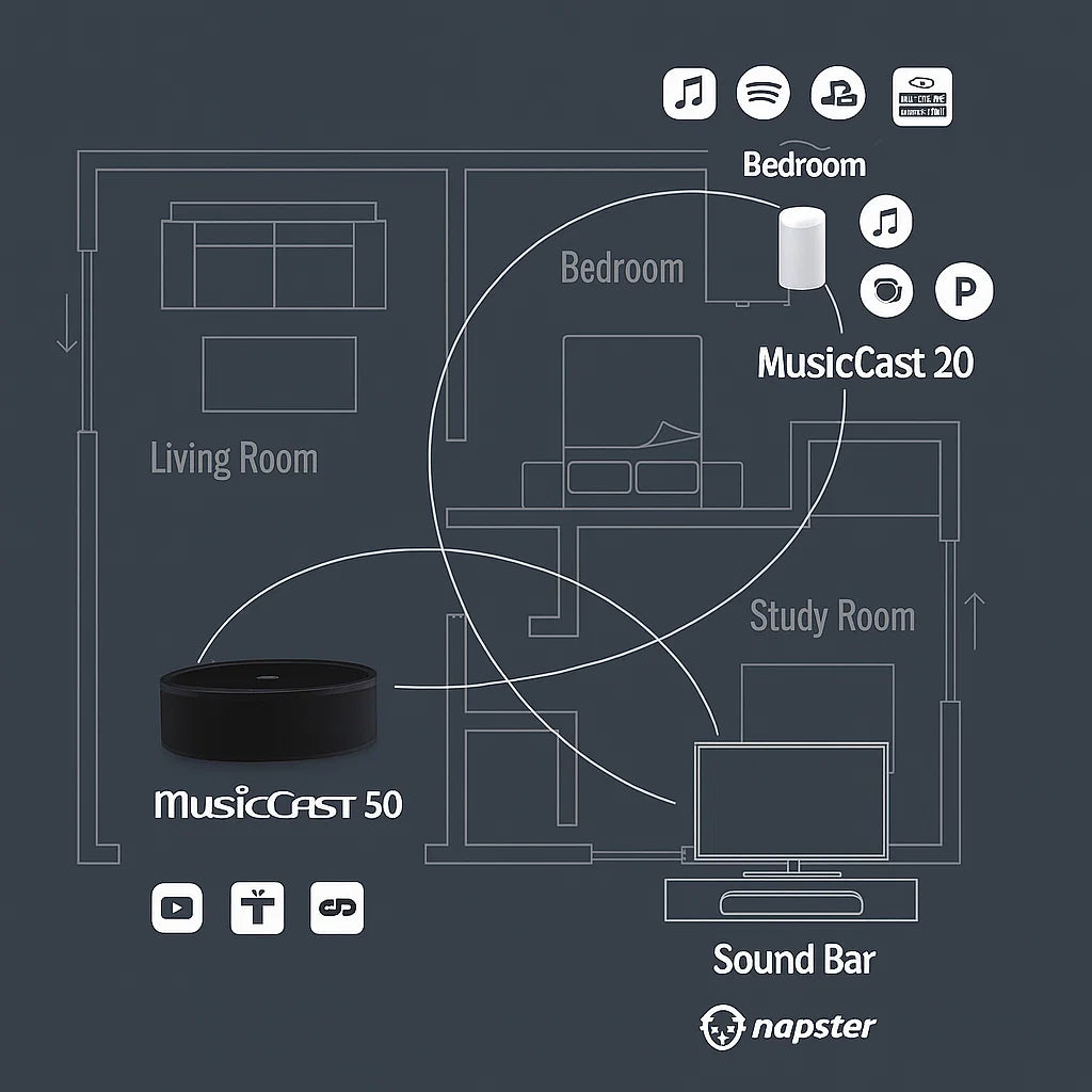 Yamaha MusicCast 50: Potencia y Claridad para tu Música