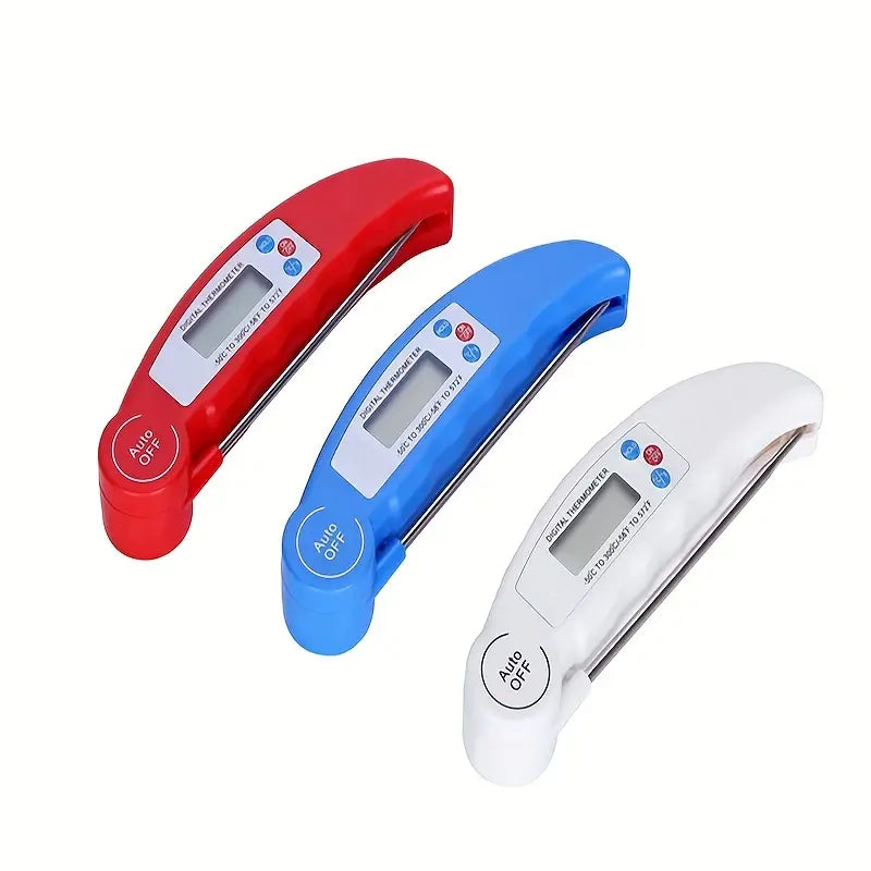 ChefTemp Digital Plegable: ¡La Temperatura Perfecta al Instante!