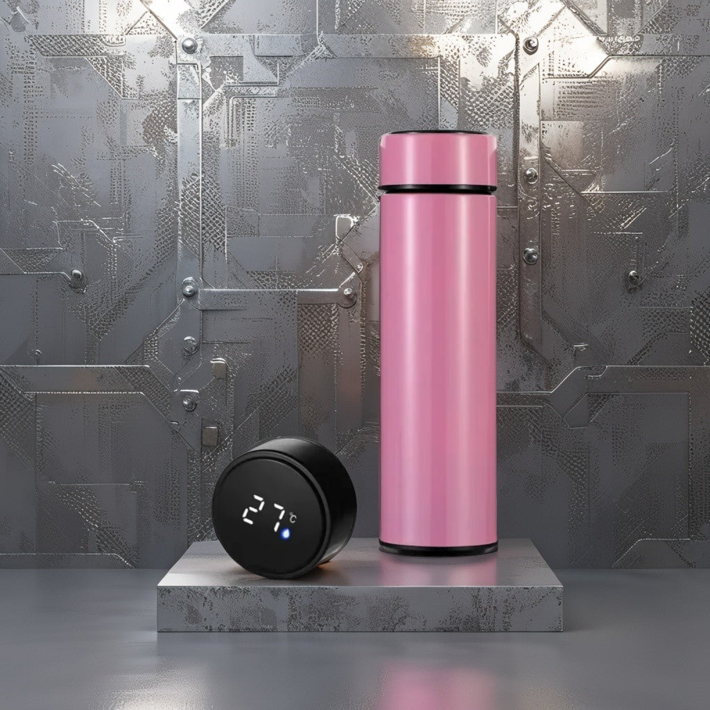 Termo Inteligente con Indicador de Temperatura LED 500ml