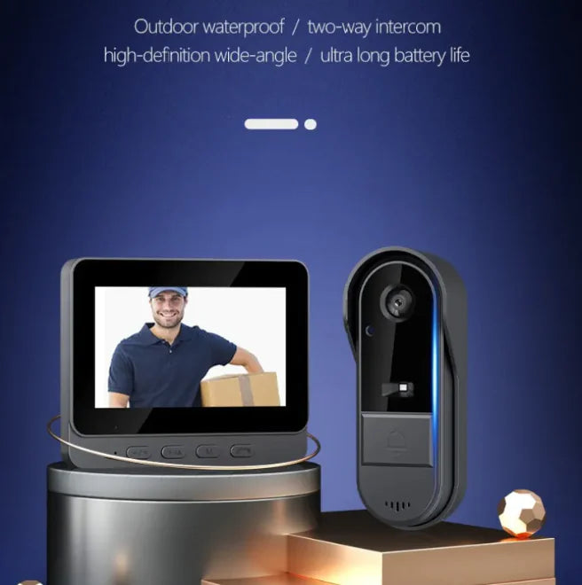 Videoportero Inteligente WiFi: Contesta tu Puerta desde Cualquier Lugar del Mundo