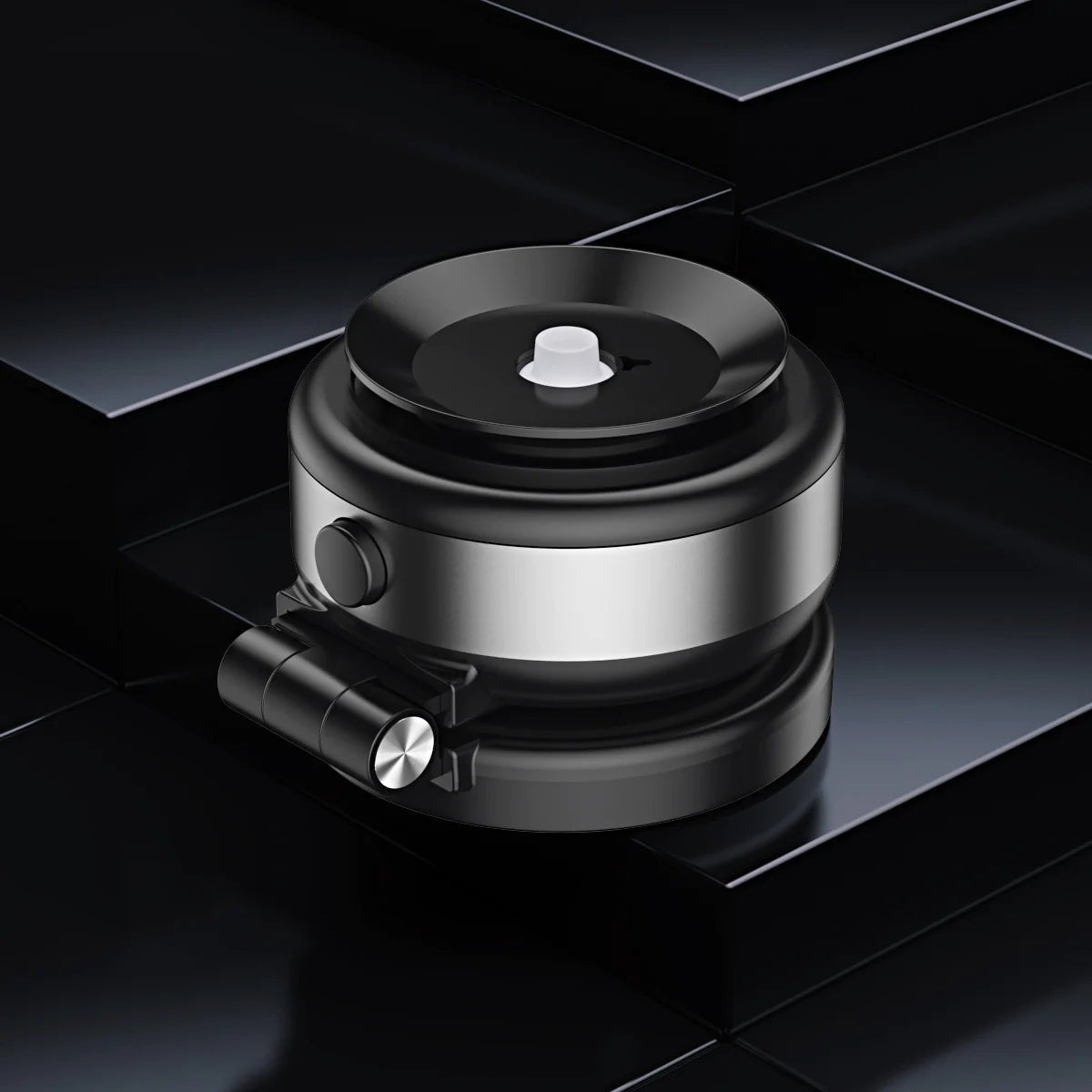 Soporte de Celular Power Lock con Succión de Vacío: Máxima Estabilidad en Aleación Premium - TuAliado Homeplus