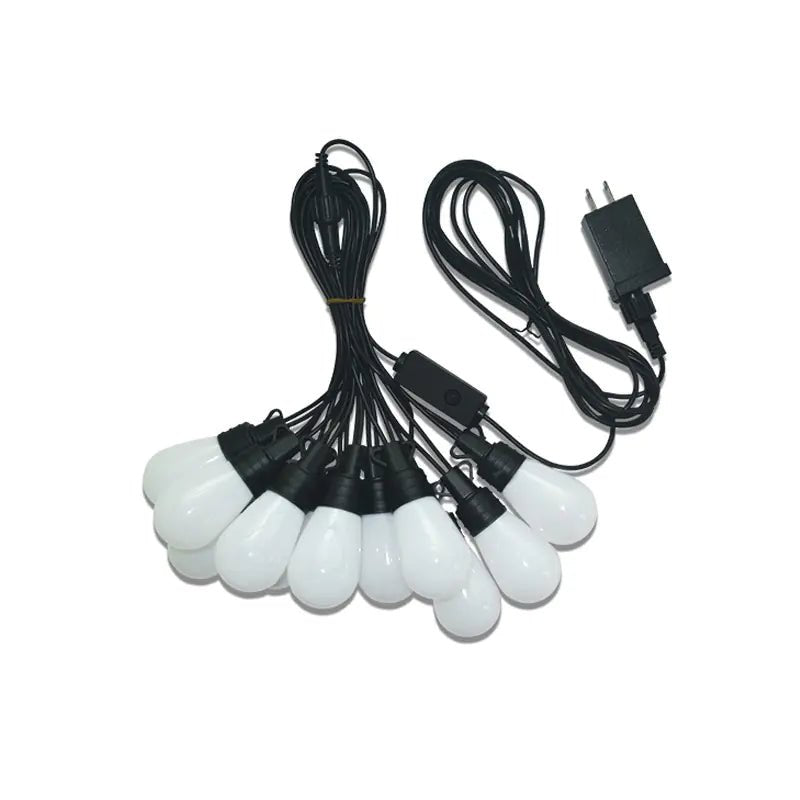 Guirnalda de Luces LED RGB para Exterior: Iluminación Festiva para Jardín y Terraza con Control Remoto - TuAliado Homeplus