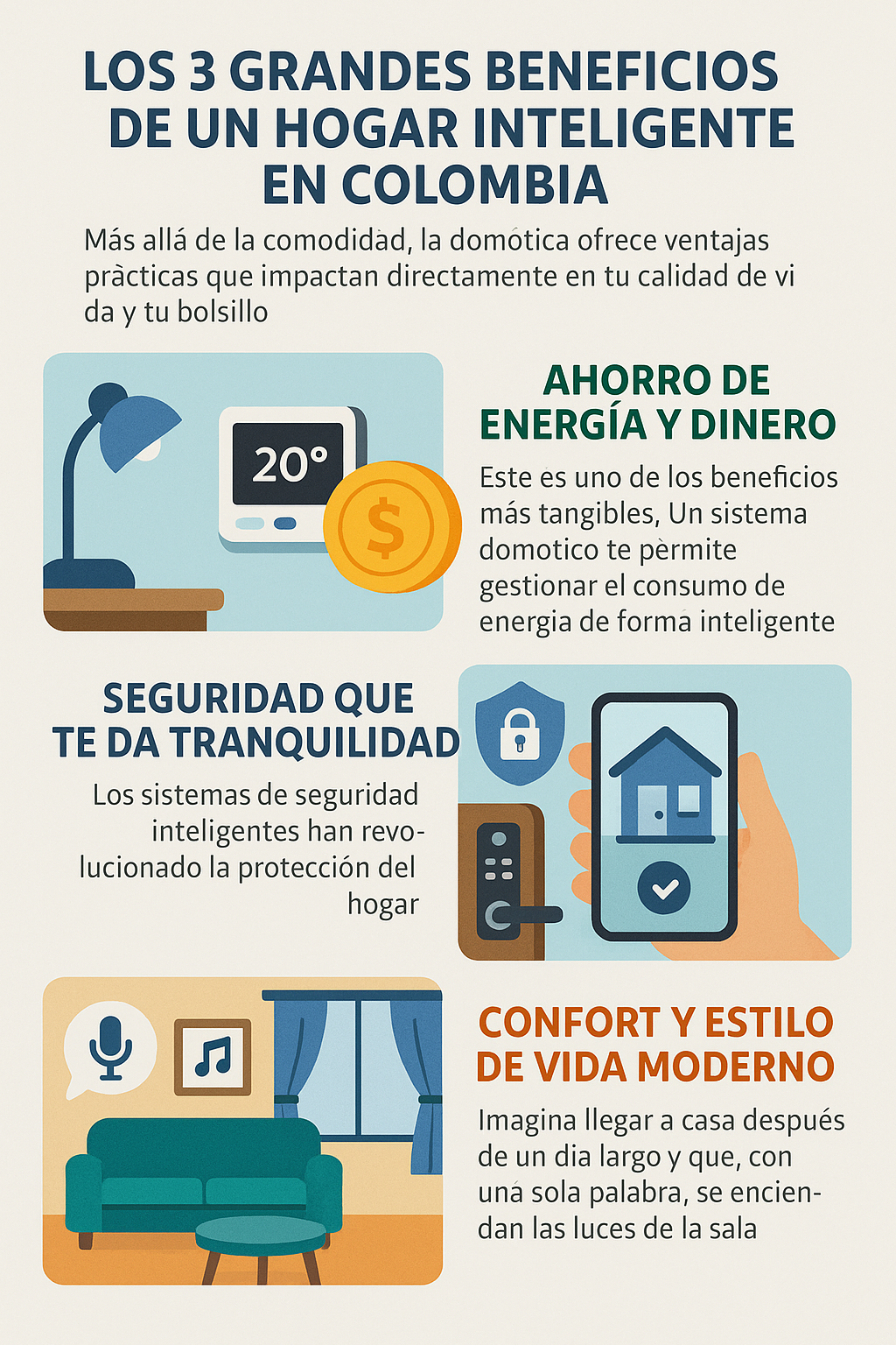 Guía Completa de Domótica en Colombia: Ahorra Energía y Vive Más Seguro en 2025