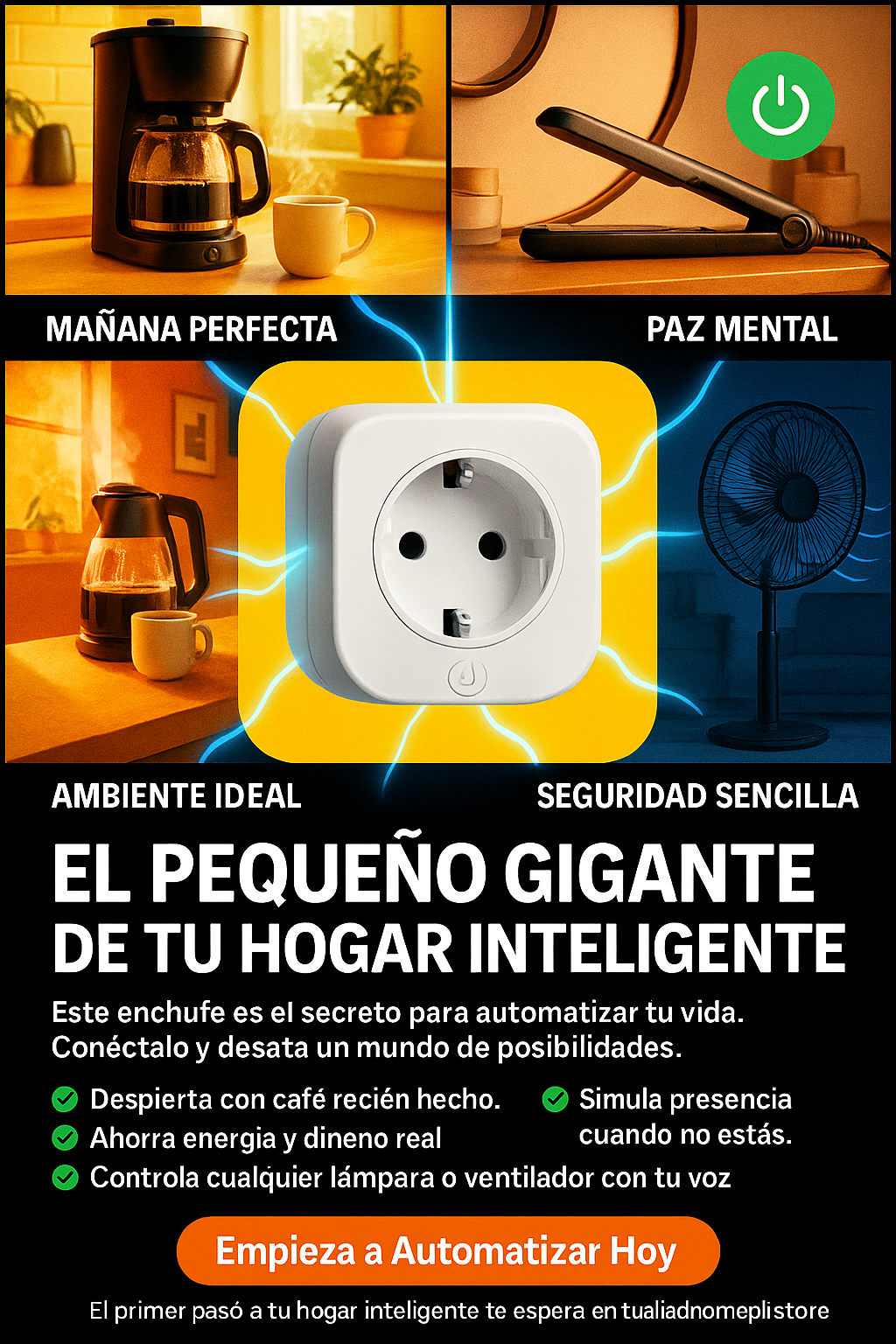 El Enchufe Inteligente: La Navaja Suiza de la Domótica (12 Ideas para Usarlo que te Sorprenderán)