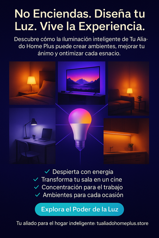 Más Allá de "Prender y Apagar": 10 Ideas Geniales para Usar la Iluminación Inteligente