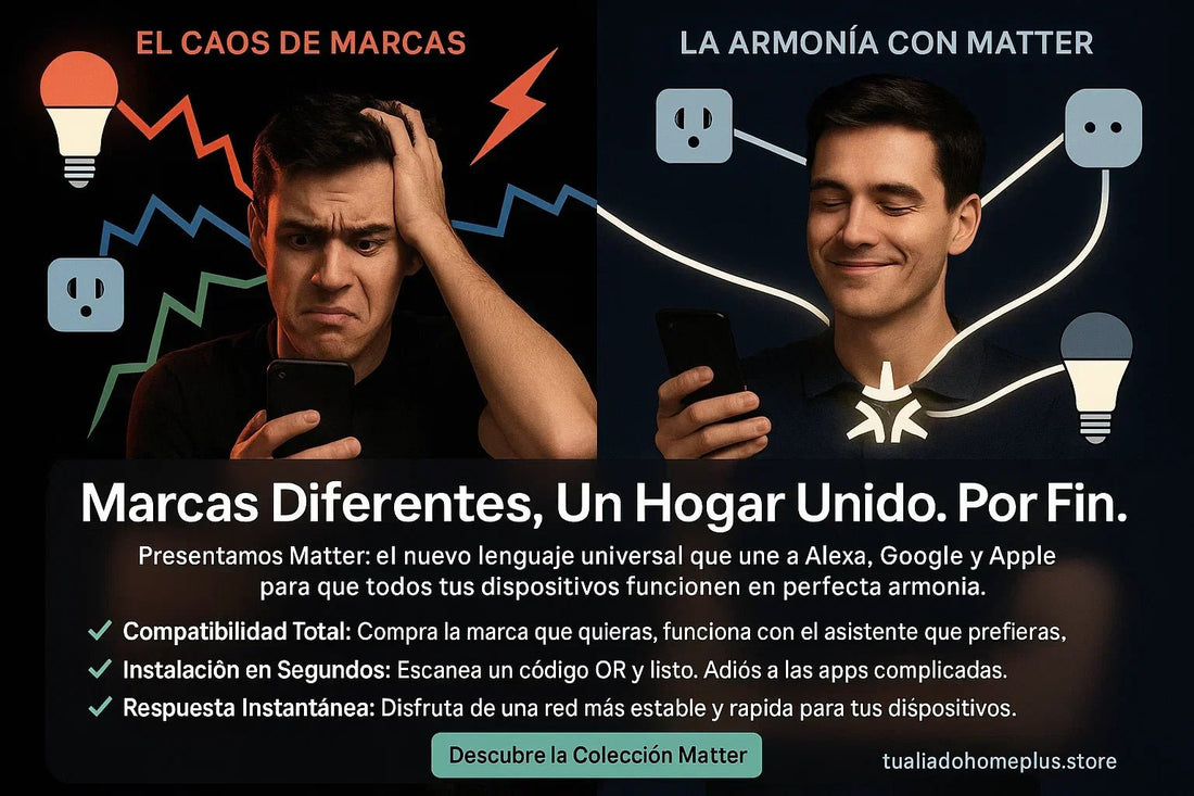 ¿Tu Casa Inteligente es un Caos? Descubre Matter, la Solución a la Guerra de Marcas - TuAliado Homeplus