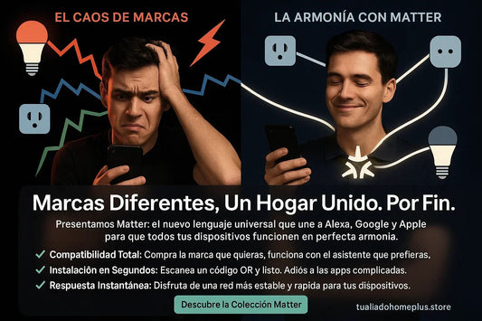 ¿Tu Casa Inteligente es un Caos? Descubre Matter, la Solución a la Guerra de Marcas - TuAliado Homeplus