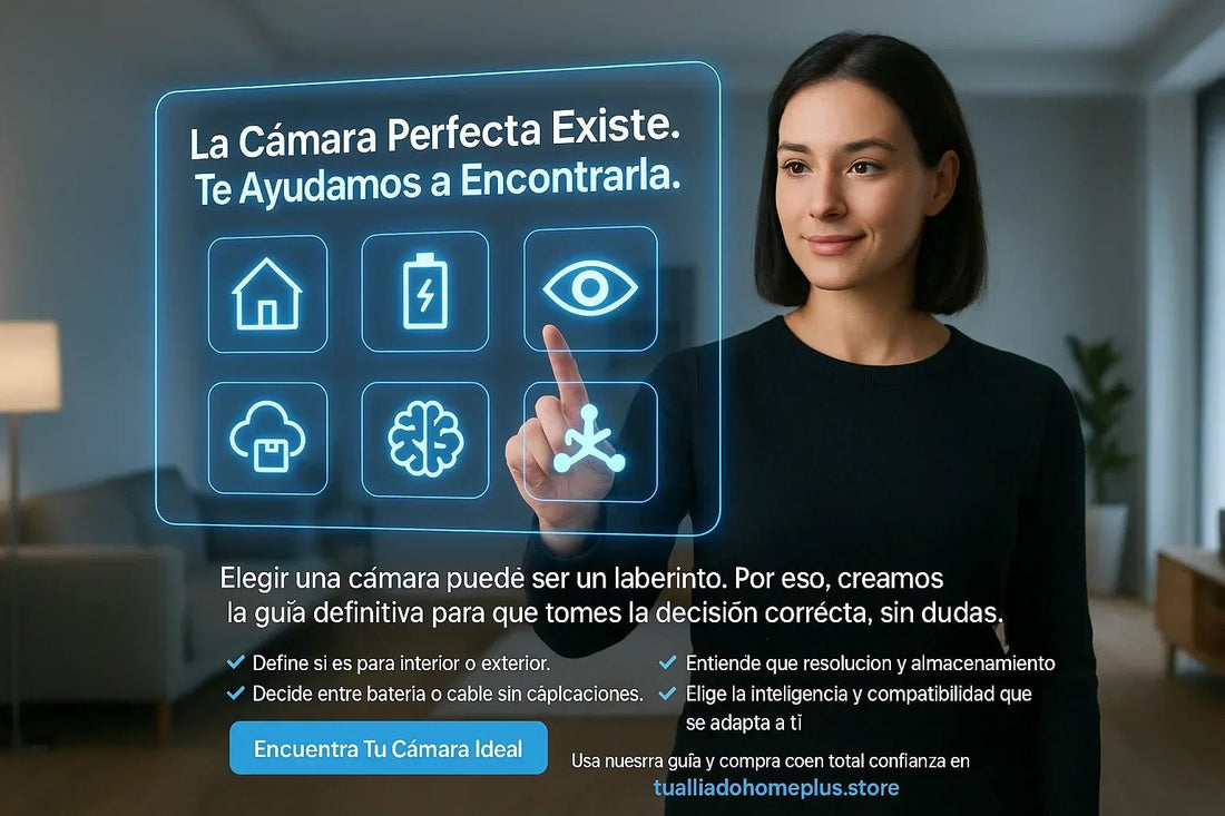 Guía para Comprar Cámaras de Seguridad: 6 Claves para Elegir tu Guardián Digital Perfecto
