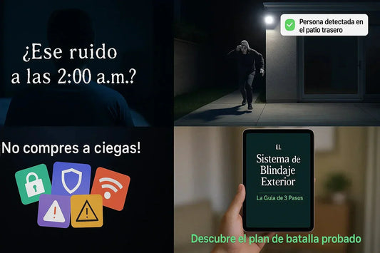 El 'boom' de las "Casas Fortaleza" 🛡️: Los 5 Gadgets de Seguridad Exterior que la Delincuencia Odia (Y la Guía PDF Gratuita para instalarlos) - TuAliado Homeplus