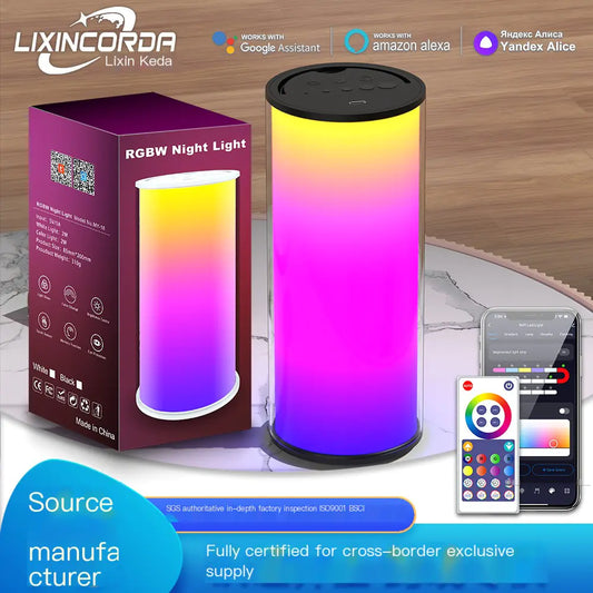 RGB WiFi Colorful Portable Night Light for Home & Camping
