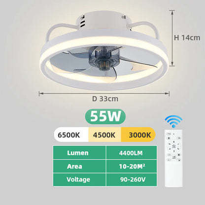 Ventech: Ventilador de Techo con Luz LED