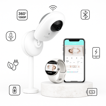 BabyGuardian AI Pro - Monitor Inteligente 360°