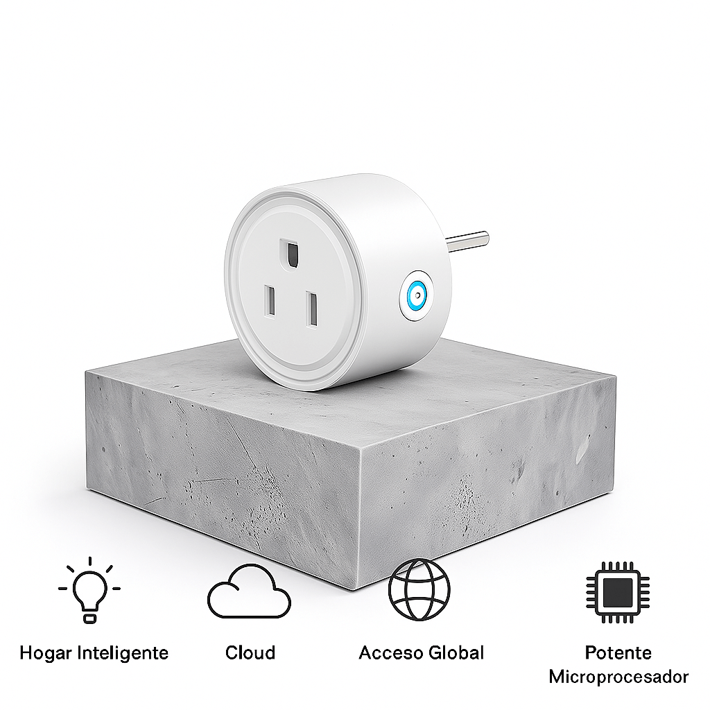 Kit de Inicio Smart Home: "Control por Voz" (Altavoz Inteligente + Enchufe Smart) - TuAliado Homeplus