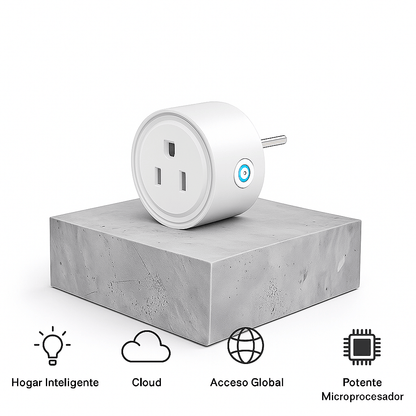 Kit de Inicio Smart Home: "Control por Voz" (Altavoz Inteligente + Enchufe Smart) - TuAliado Homeplus