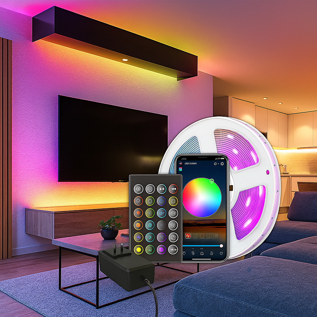 LED Strip Kit: Iluminación Inteligente a Bajo Voltaje (FAVORITOS)