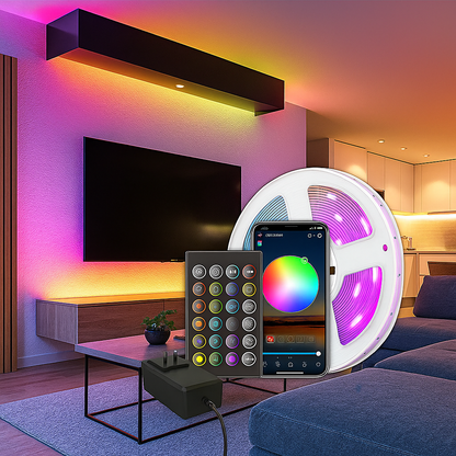 LED Strip Kit: Iluminación Inteligente a Bajo Voltaje (FAVORITOS)
