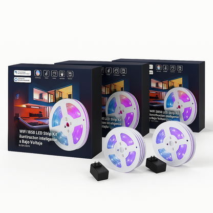LED Strip Kit: Iluminación Inteligente a Bajo Voltaje (FAVORITOS)