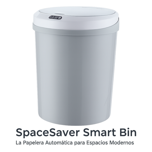 SpaceSaver Smart Bin: La Papelera Automática para Espacios Modernos