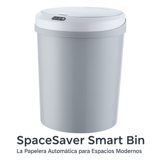 SpaceSaver Smart Bin: La Papelera Automática para Espacios Modernos