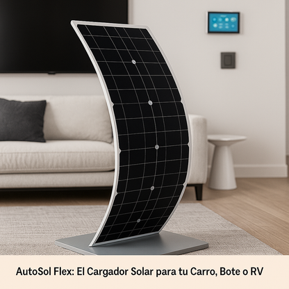 AutoSol Flex: El Cargador Solar para tu Carro, Bote o RV