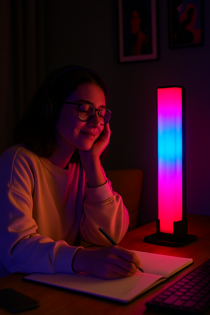 Graffiti Sync Lamp – Luz Ambiental RGB que Baila con Tu Música