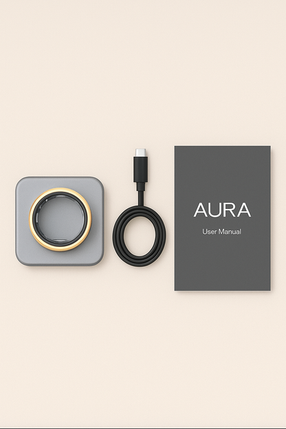 Aura Ring GOLD: La Fusión Perfecta de Estilo y Bienestar