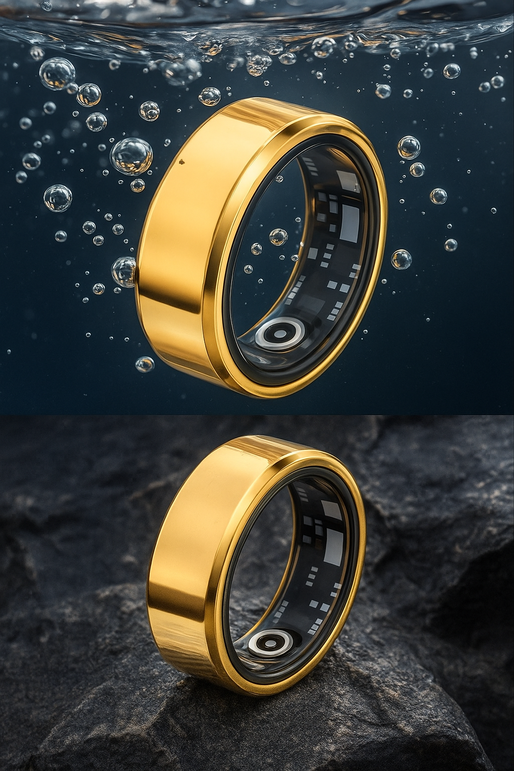 Aura Ring GOLD: La Fusión Perfecta de Estilo y Bienestar