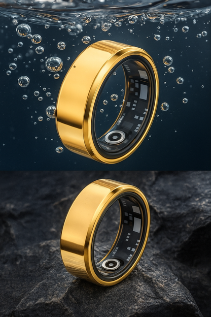 Aura Ring GOLD: La Fusión Perfecta de Estilo y Bienestar