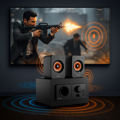 Subwoofer Bluetooth Multimedia altavoz 2.1