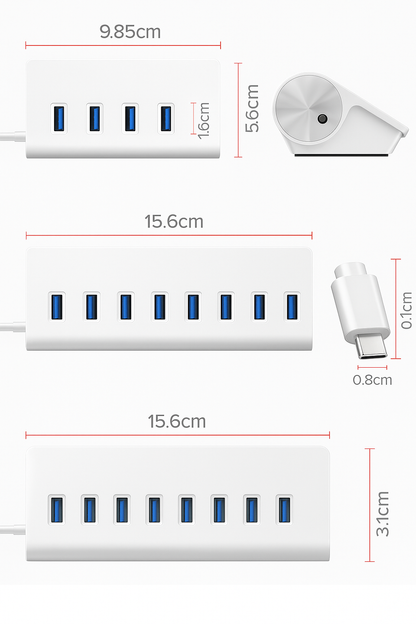 USB Converter, Interface Splitter, Computer Docking Station