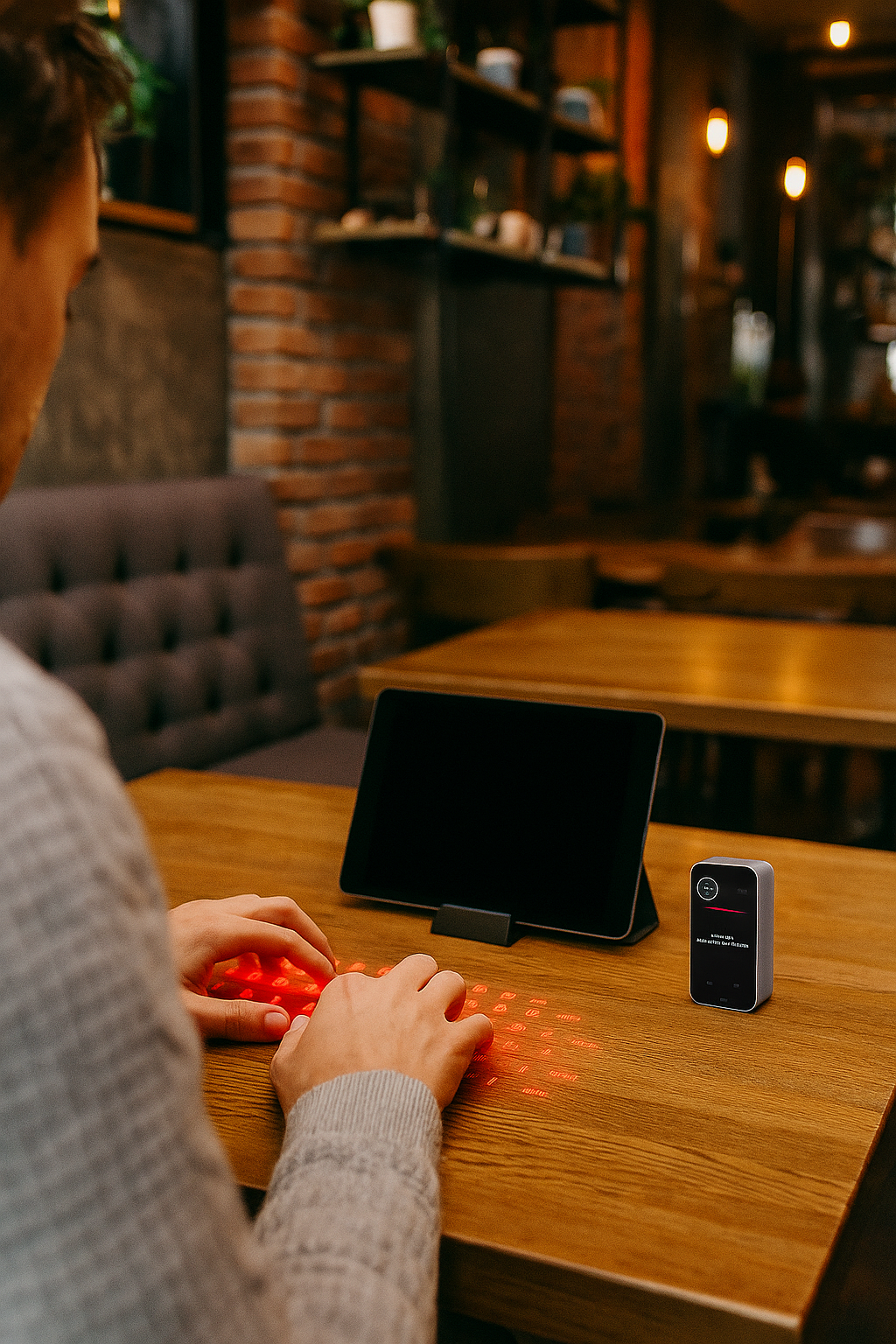 Teclym: Teclado Láser de Proyección