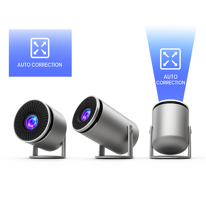 CinemaFlex 180: Proyector Inteligente con Corrección Automática