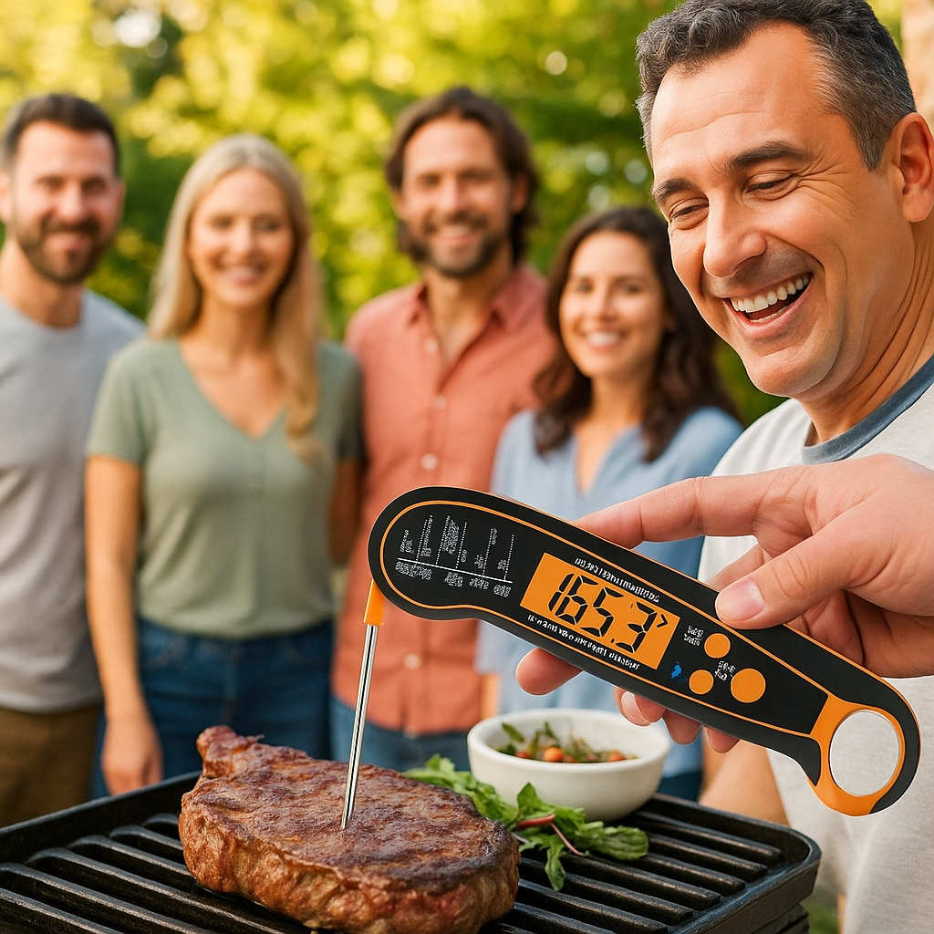 GastroMetter: Termómetro de Cocina de Lectura Instantánea