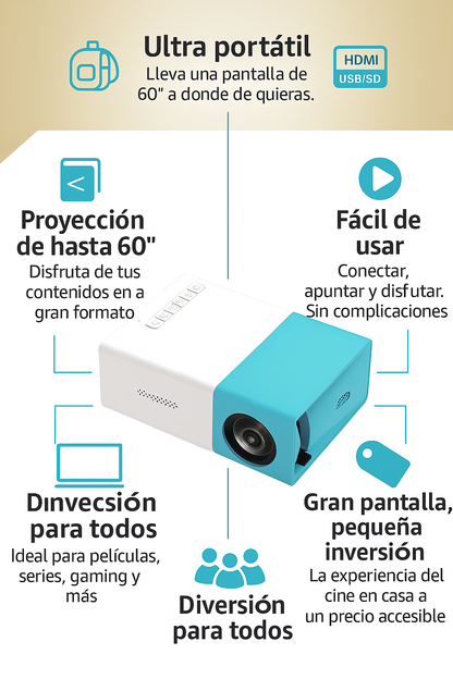ProyectVew: Tu Cine Personal en Cualquier Lugar