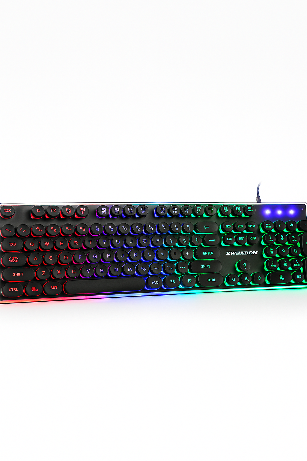 Retrokey: Teclado Mecánico Steampunk