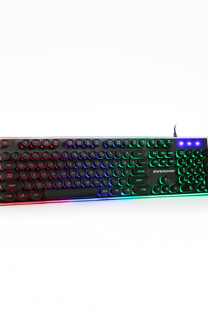Retrokey: Teclado Mecánico Steampunk