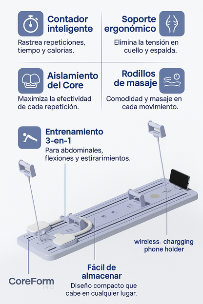 CoreForm Pro: Tu Entrenador Abdominal Inteligente